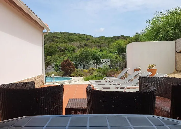 Tradicional Lagoa De Obidos Com Piscina Hébergement de vacances *