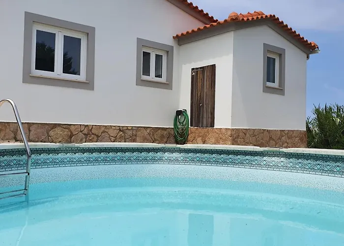 Tradicional Lagoa De Obidos Com Piscina Hébergement de vacances